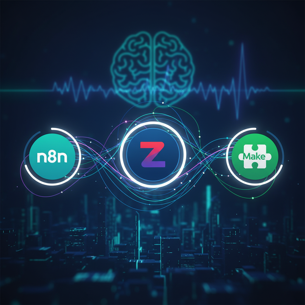 AI Automation နည်းပညာများ: n8n, Zapier, Make တို့ဖြင့် လုပ်ငန်းခွင်ကို အဆင့်မြှင့်တင်ခြင်း